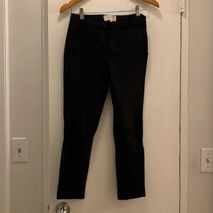 Joie black pant e cuff. Size 0 good fit with stretch